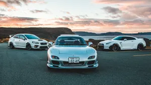 Mazda Rx-7 Fc, A Muscle Car Icon Wallpaper