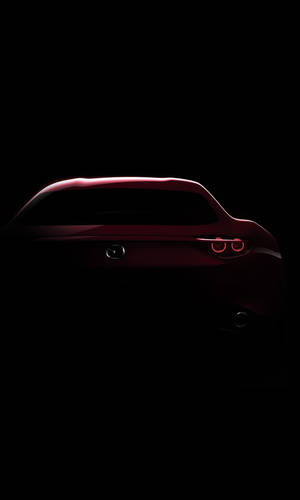 Mazda Rx-vision In Dark Wallpaper