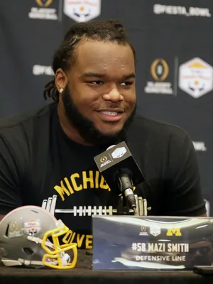 Mazi Smith Press Conference Wallpaper