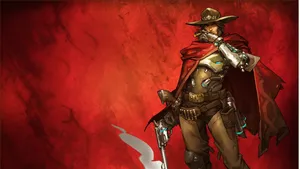 Mccree, The Sharpshooter From Overwatch Wallpaper
