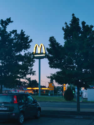 Mcdonald’s: A Home Of Delicious, Artful Delights. Wallpaper