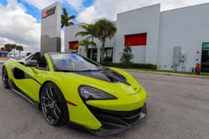 Mclaren 600lt Spider - Superior Style And Performance Wallpaper