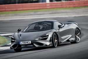 Mclaren 765lt Cruising On The Open Road Wallpaper