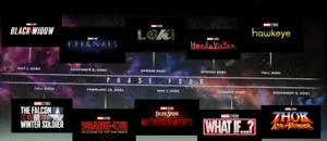 Mcu Phase Four - The New Superhero Saga Wallpaper