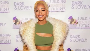 Meagan Good Smilingat Event.jpg Wallpaper