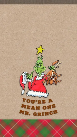 Mean One Mr Grinch Embroidery Design Wallpaper