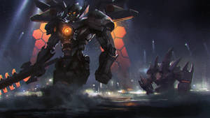 Mecha Aatrox Robot Wallpaper