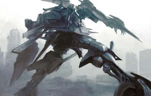 Mecha_ Giant_ Robot_ Artwork Wallpaper