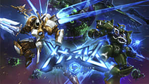 Mecha Storm Heroes Battle Wallpaper