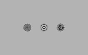 Mechanical Gears Array Wallpaper