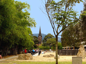 Medellin Barefoot Park Wallpaper