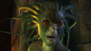 Medusa_ Animated_ Character_ Portrait Wallpaper