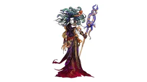 Medusa Fantasy Artwork Wallpaper