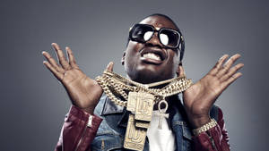 Meek Mill Gold Bling-bling Wallpaper