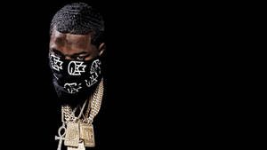 Meek Mill Wearing Bandana Wallpaper