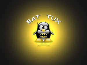 Meet Penguin Tux, The Linux Mascot Wallpaper
