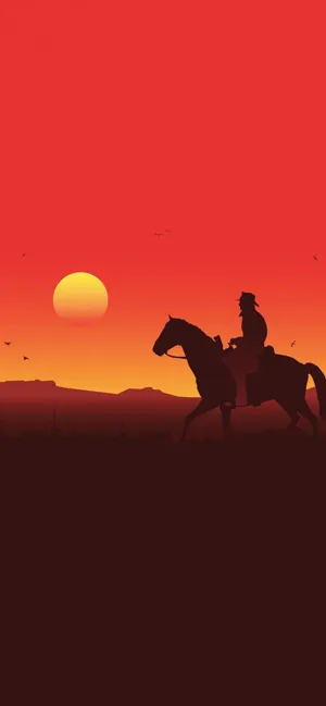 Meet The Mane Of The Wild West - Arthur Morgan's Horse In Red Dead Redemption 2 Wallpaper