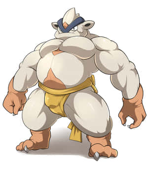 Mega Hariyama Artwork Wallpaper