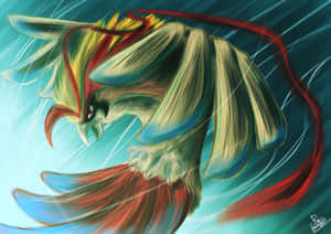 Mega Pidgeotto Cool Art Wallpaper