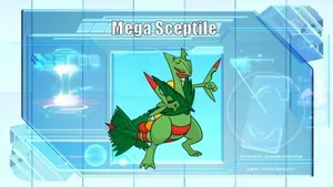 Mega Sceptile Pokemon Animation Wallpaper