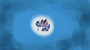 Mega Swampert And Mudkip Wallpaper