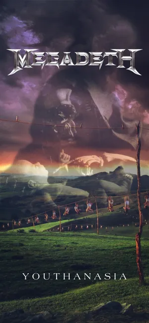 Megadeth Youthanasia Album Cover Wallpaper