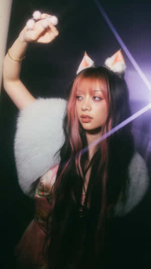 Megan Katseye Cosplay Style Wallpaper