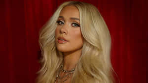 Megan Moroney Blonde Hair Style Wallpaper