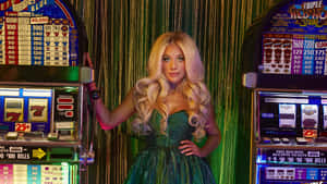 Megan Moroney Casino Style Wallpaper