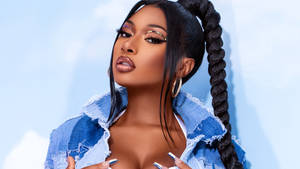 Megan Thee Stallion Fashion Nova Wallpaper