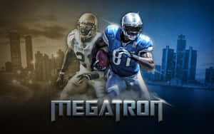 Megatron Calvin Johnson Football Artwork Wallpaper