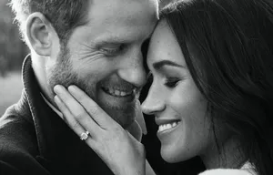 Meghan Markle Prince Harry Pre-wedding Wallpaper