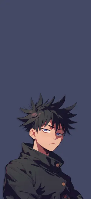 Megumi Fushiguro Anime Character Portrait Wallpaper