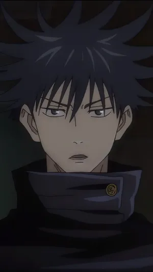 Megumi Fushiguro Intense Gaze Wallpaper