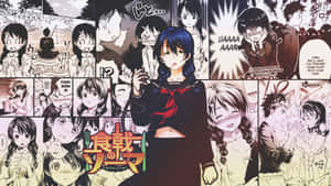 Megumi Tadokoro Shokugekino Soma Collage Wallpaper