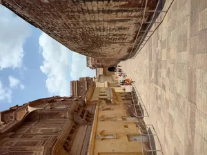 Mehrangarh Fort Sideways Image Wallpaper