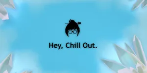 Mei, The Ice Queen Of Overwatch, Standing Ready For Battle. Wallpaper