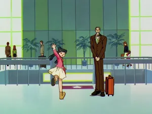 Meiling Li Greetingat Airport Wallpaper