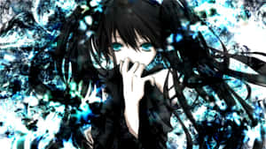 Melancholic_ Anime_ Character_ Blue_ Abstract_ Background.jpg Wallpaper