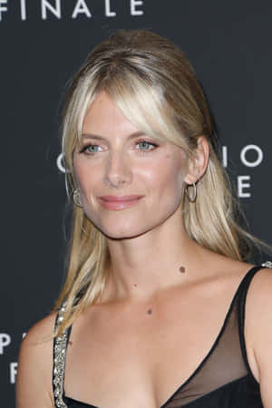 Mélanie Laurent Posing Elegantly For A Photoshoot Wallpaper