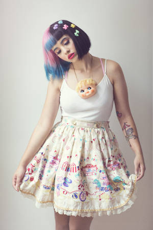 Melanie Martinez Candy Hair Wallpaper