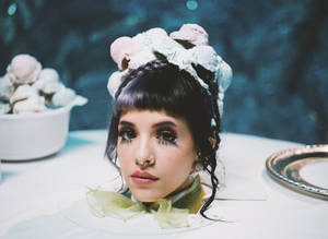 Melanie Martinez Dining Table Wallpaper