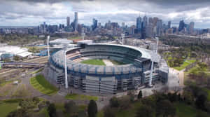 Melbourne Cricket Ground Aerial View Wallpaper