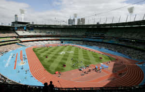 Melbourne Cricket Ground Athletics Track Wallpaper