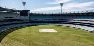 Melbourne Cricket Ground Empty Stadium Wallpaper