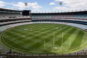 Melbourne Cricket Ground Empty Stadium Wallpaper