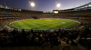 Melbourne Cricket Ground Night Match Wallpaper