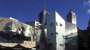 Melbourne Federation Square Architecture Wallpaper