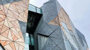 Melbourne Federation Square Architecture Wallpaper