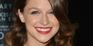 Melissa Benoist Close Up Shot Wallpaper